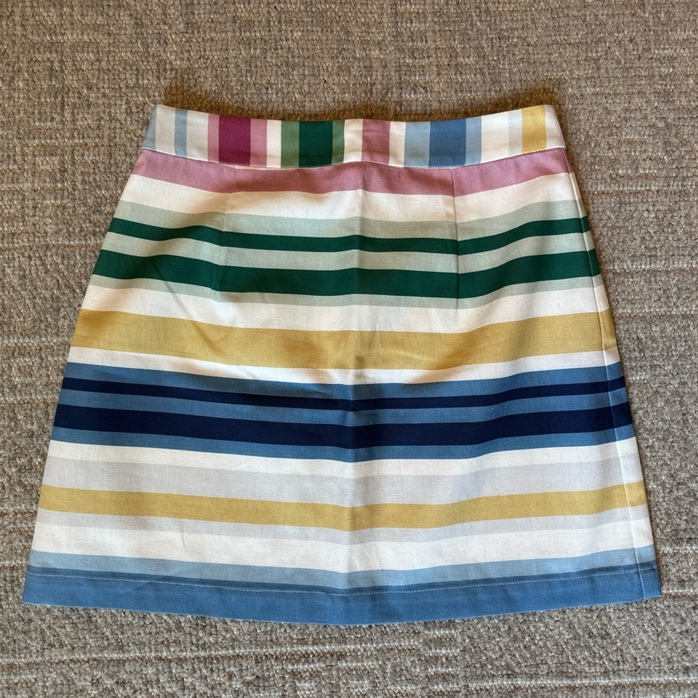 NWOT Coco Shop Sofa Stripe Skirt Size Medium - Picture 2 of 6
